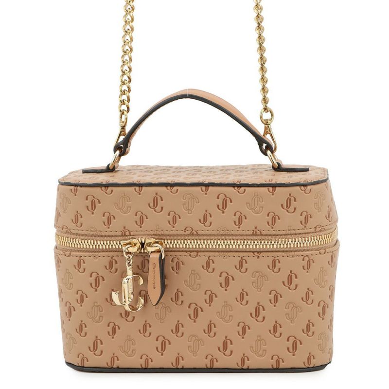 ジミーチュウ ハンドバッグ バニティバッグ レザー JIMMY CHOO 2way