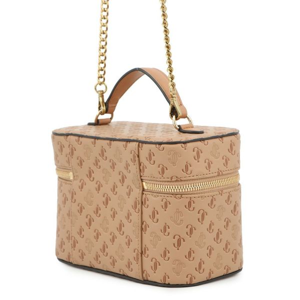 ジミーチュウ ハンドバッグ バニティバッグ レザー JIMMY CHOO 2way