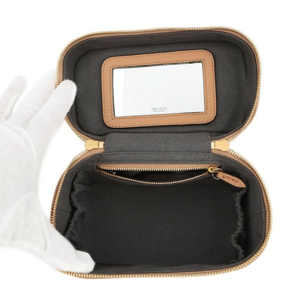 ジミーチュウ ハンドバッグ バニティバッグ レザー JIMMY CHOO 2way