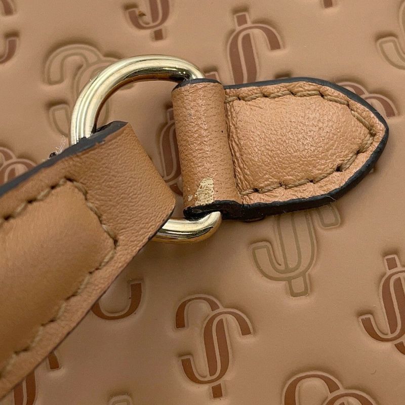 ジミーチュウ ハンドバッグ バニティバッグ レザー JIMMY CHOO 2way