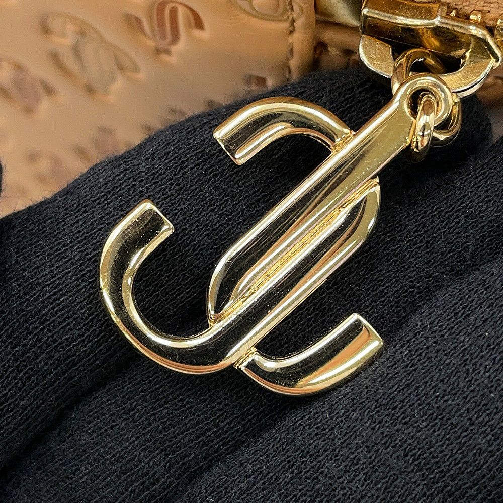 ジミーチュウ ハンドバッグ バニティバッグ レザー JIMMY CHOO 2way