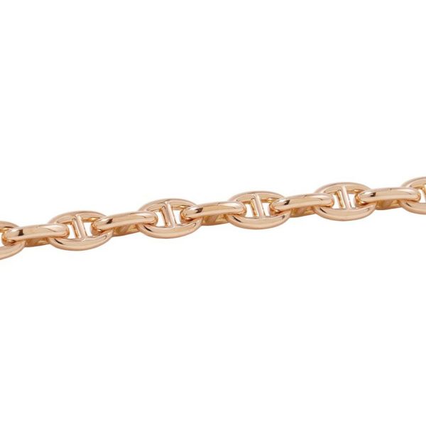 エルメス ブレスレット シェーヌダンクルTPM 22コマ K18PGピンクゴールド HERMES ジュエリー
