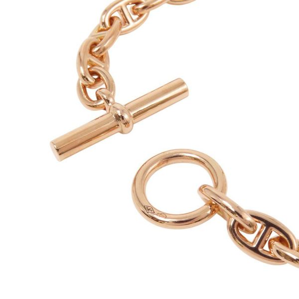 エルメス ブレスレット シェーヌダンクルTPM 24コマ K18PGピンクゴールド HERMES ジュエリー