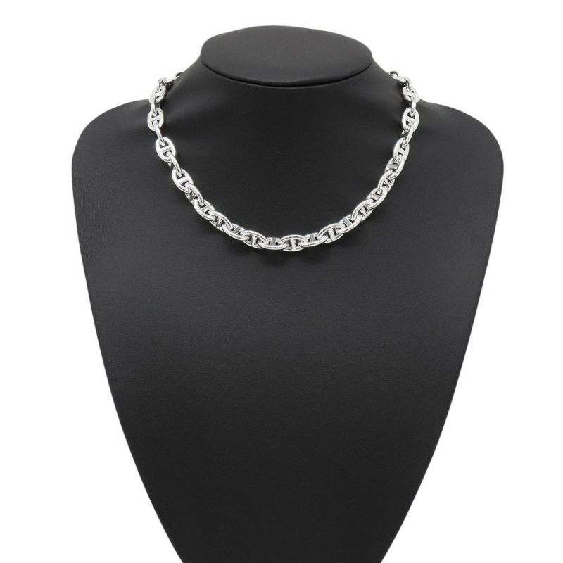 エルメス ネックレス シェーヌダンクルPM 43コマ SV925シルバー HERMES ジュエリー