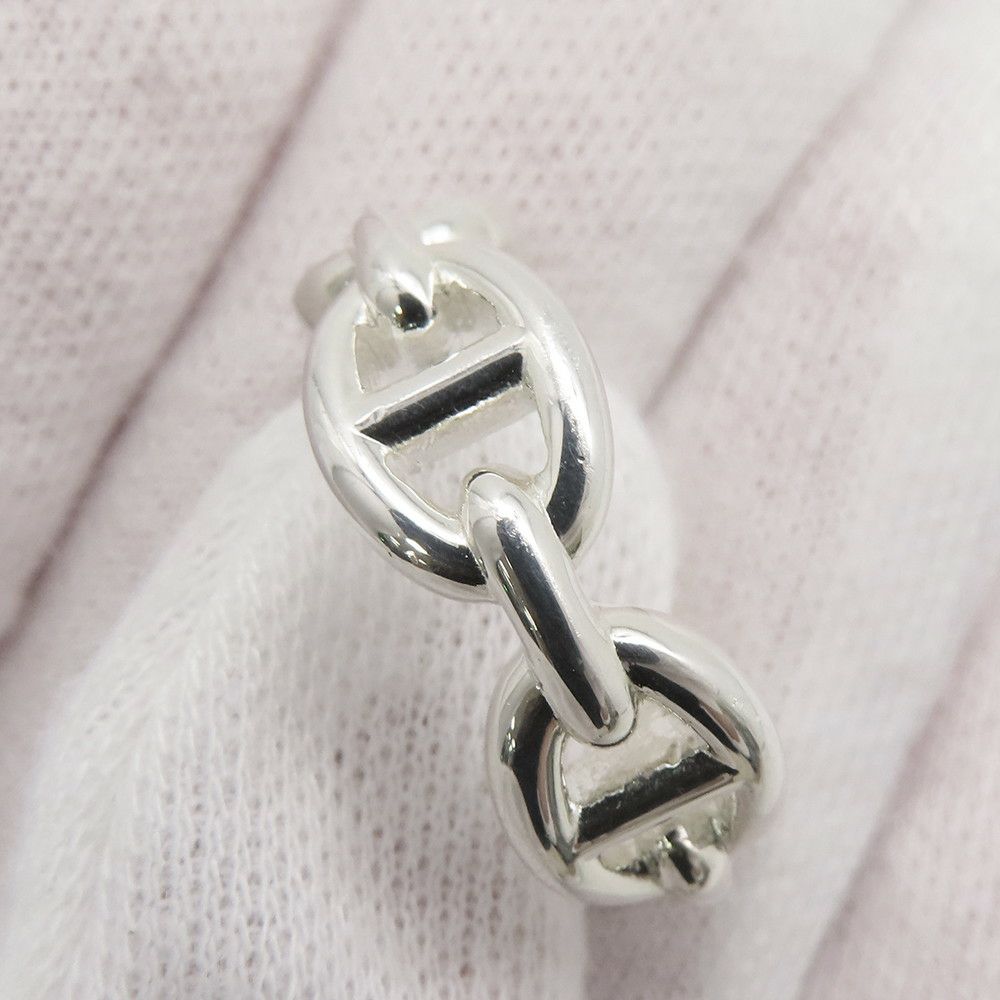 エルメス リング シェーヌダンクル アンシェネPM Enchainee SV925シルバー リングサイズ51 HERMES ジュエリー