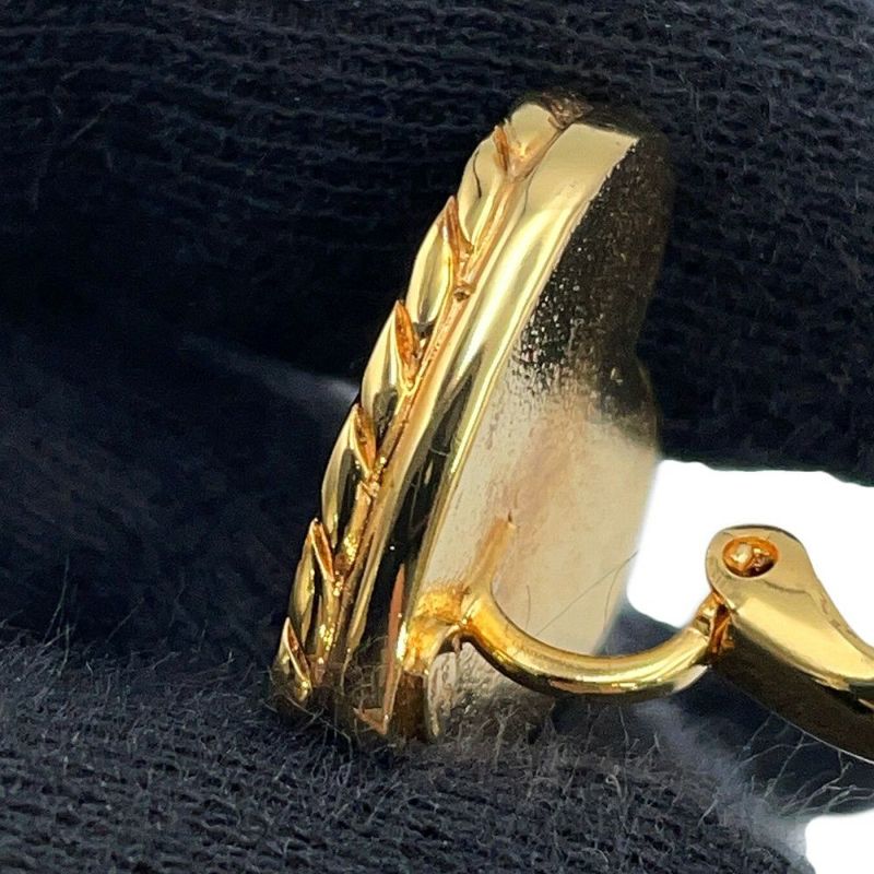 シャネル イヤリング ハートモチーフ デニム ココマーク メタル I24 P CHANEL アクセサリー