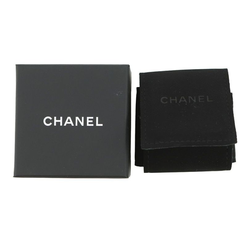 シャネル イヤリング ハートモチーフ デニム ココマーク メタル I24 P CHANEL アクセサリー