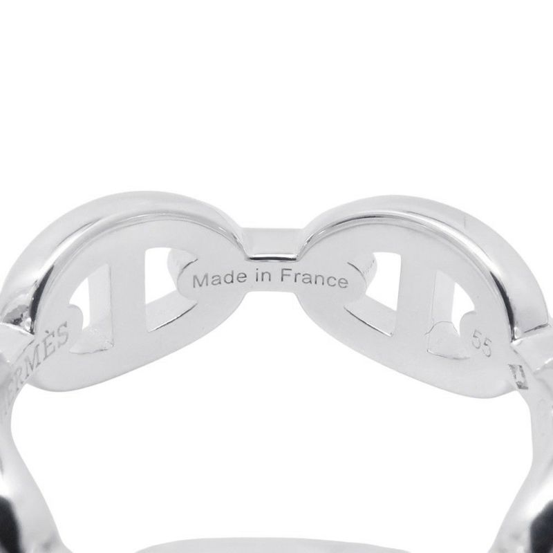 エルメス リング シェーヌダンクル アンシェネPM Enchainee SV925シルバー リングサイズ55 HERMES ジュエリー