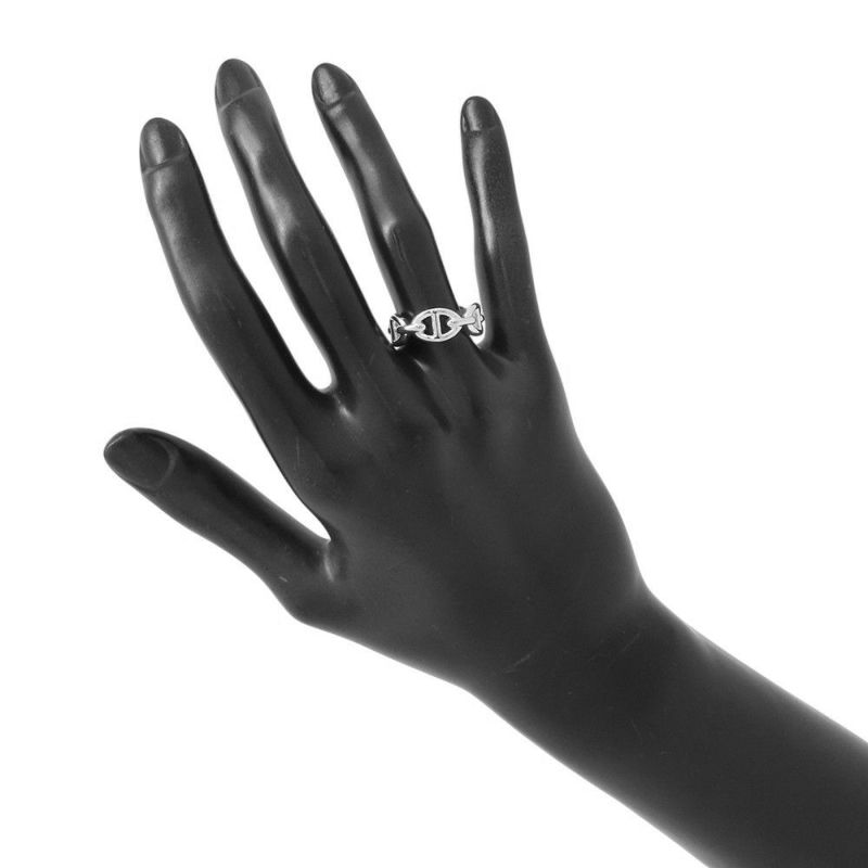 エルメス リング シェーヌダンクル アンシェネPM Enchainee SV925シルバー リングサイズ51 HERMES ジュエリー