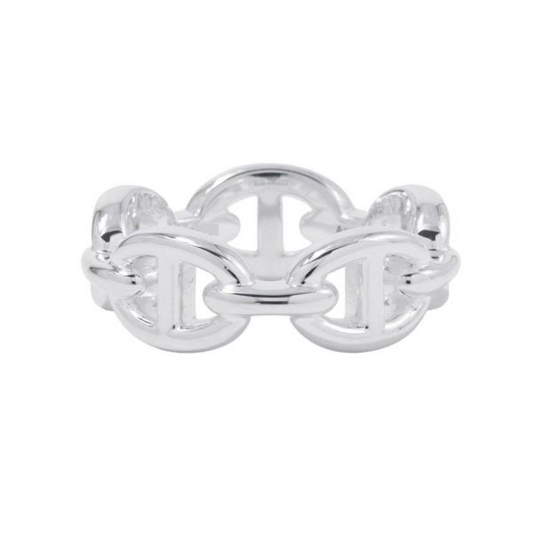 エルメス リング シェーヌダンクル アンシェネPM Enchainee SV925シルバー リングサイズ51 HERMES ジュエリー