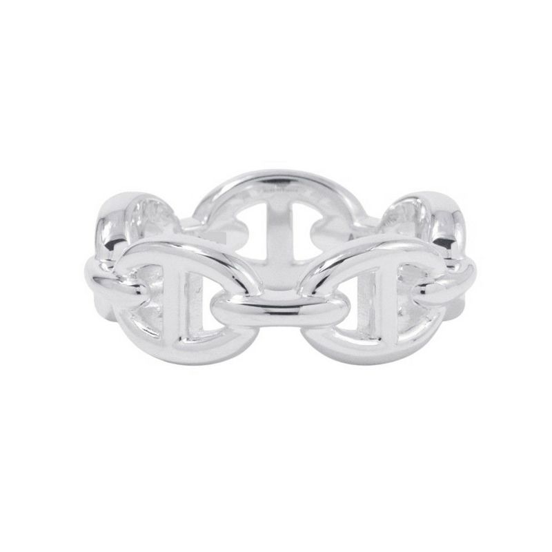 エルメス リング シェーヌダンクル アンシェネPM Enchainee SV925シルバー リングサイズ51 HERMES ジュエリー