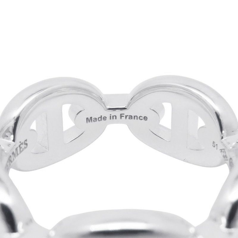 エルメス リング シェーヌダンクル アンシェネPM Enchainee SV925シルバー リングサイズ51 HERMES ジュエリー