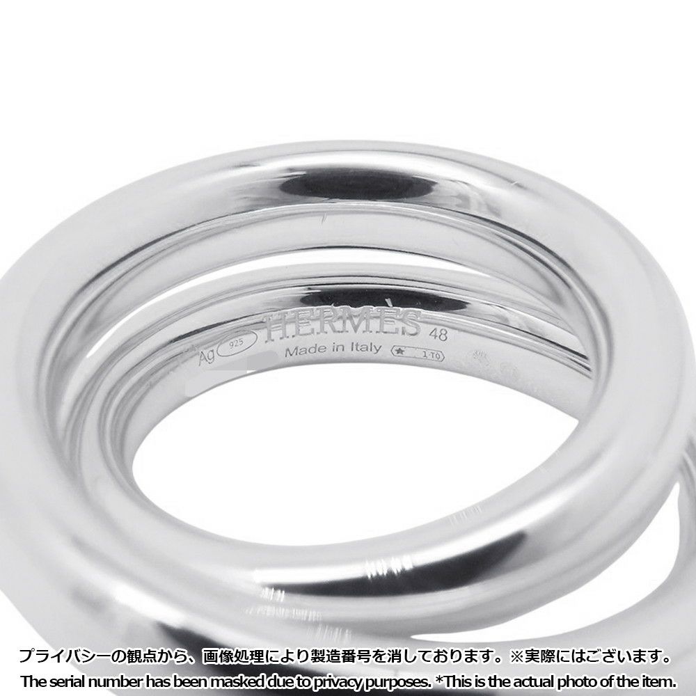 エルメス リング ヴェルティージュ SV925シルバー リングサイズ48 HERMES 指輪 ジュエリー