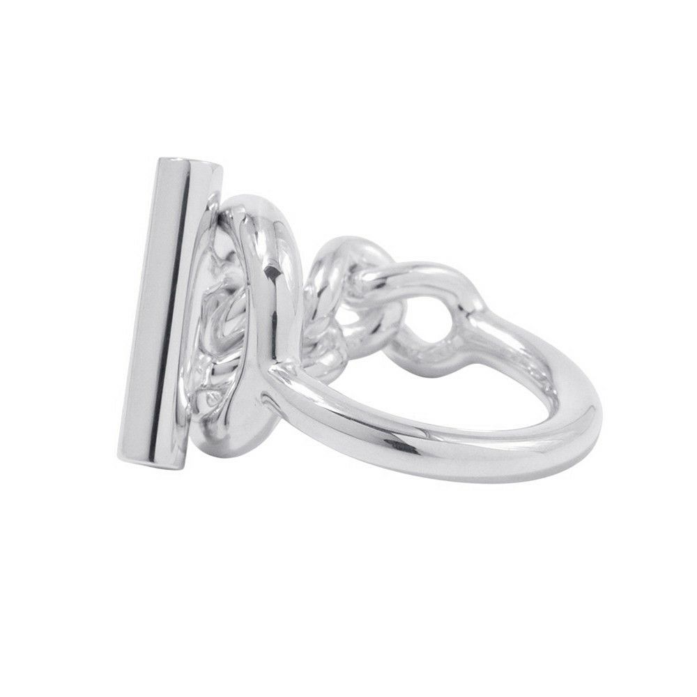 エルメス リング クロワゼットGM SV925シルバー リングサイズ55 HERMES ジュエリー 指輪