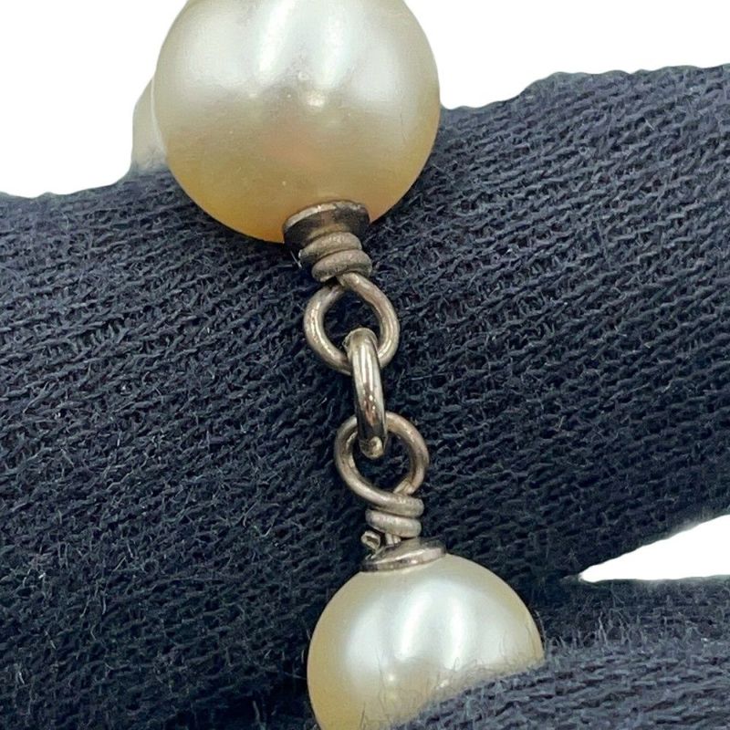 シャネル ネックレス ココマーク フェイクパール ラインストーン B17 V A36121 CHANEL ロングネックレス