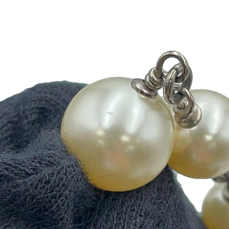 シャネル ネックレス ココマーク フェイクパール ラインストーン B17 V A36121 CHANEL ロングネックレス