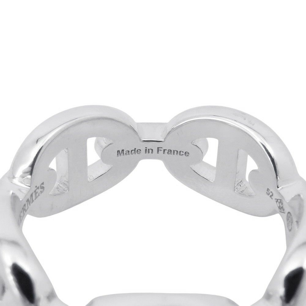 エルメス リング シェーヌダンクル アンシェネPM Enchainee SV925シルバー リングサイズ52 HERMES ジュエリー