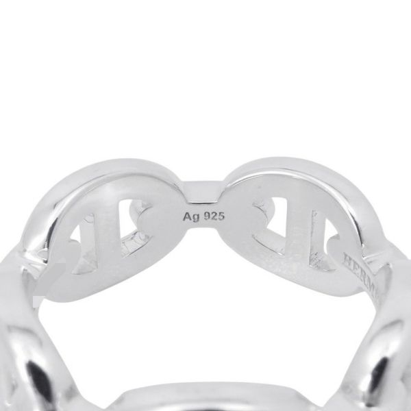 エルメス リング シェーヌダンクル アンシェネPM Enchainee SV925シルバー リングサイズ52 HERMES ジュエリー