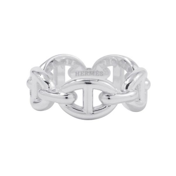 エルメス リング シェーヌダンクル アンシェネPM Enchainee SV925シルバー リングサイズ53 HERMES ジュエリー