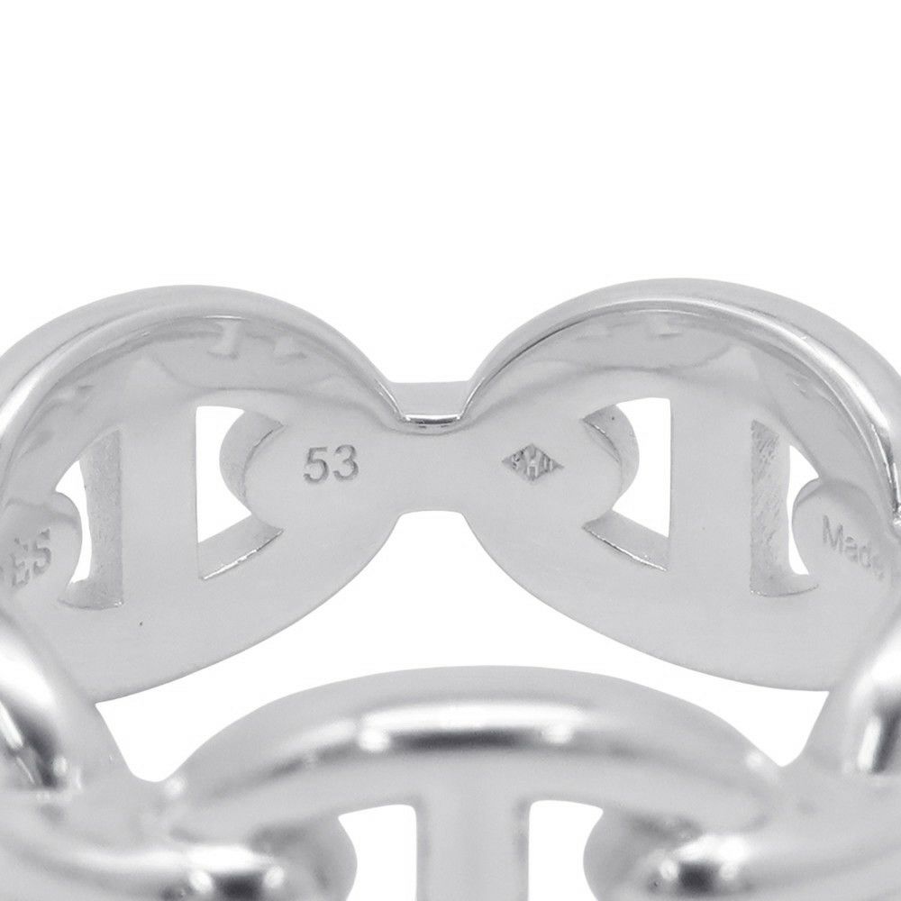 エルメス リング シェーヌダンクル アンシェネPM Enchainee SV925シルバー リングサイズ53 HERMES ジュエリー