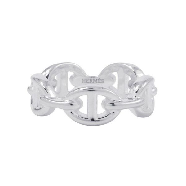 エルメス リング シェーヌダンクル アンシェネPM Enchainee SV925シルバー リングサイズ51 HERMES ジュエリー