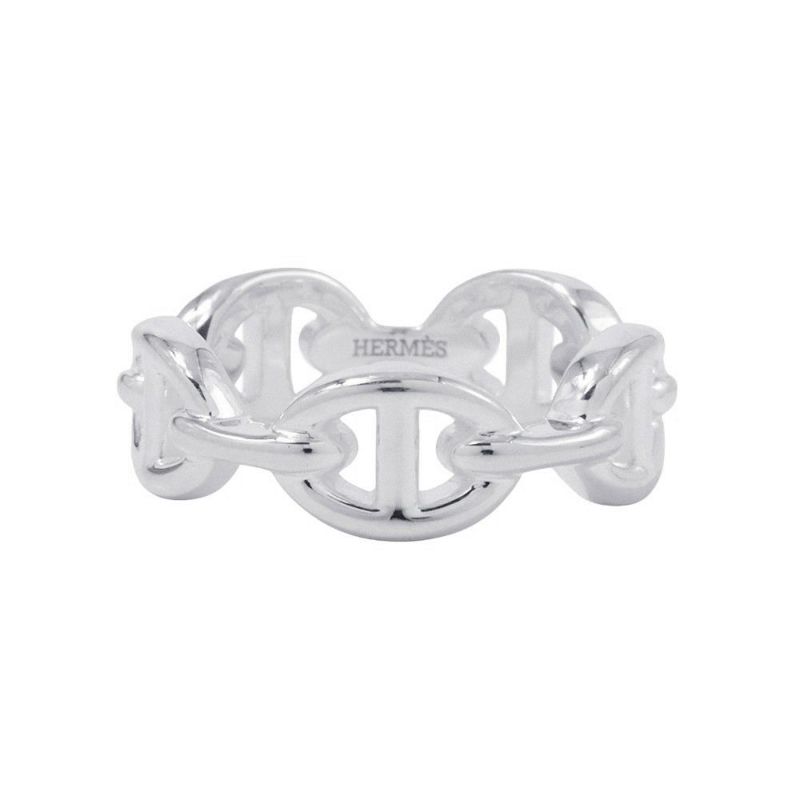 エルメス リング シェーヌダンクル アンシェネPM Enchainee SV925シルバー リングサイズ51 HERMES ジュエリー