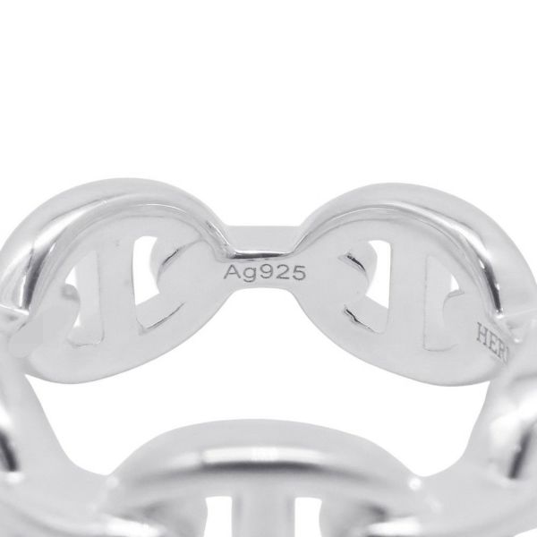 エルメス リング シェーヌダンクル アンシェネPM Enchainee SV925シルバー リングサイズ51 HERMES ジュエリー