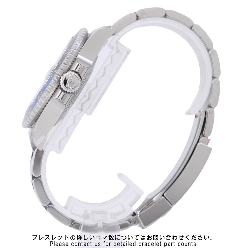 ロレックス GMTマスター2 デイト ランダムシリアル ルーレット 126710BLNR ROLEX 腕時計 黒文字盤