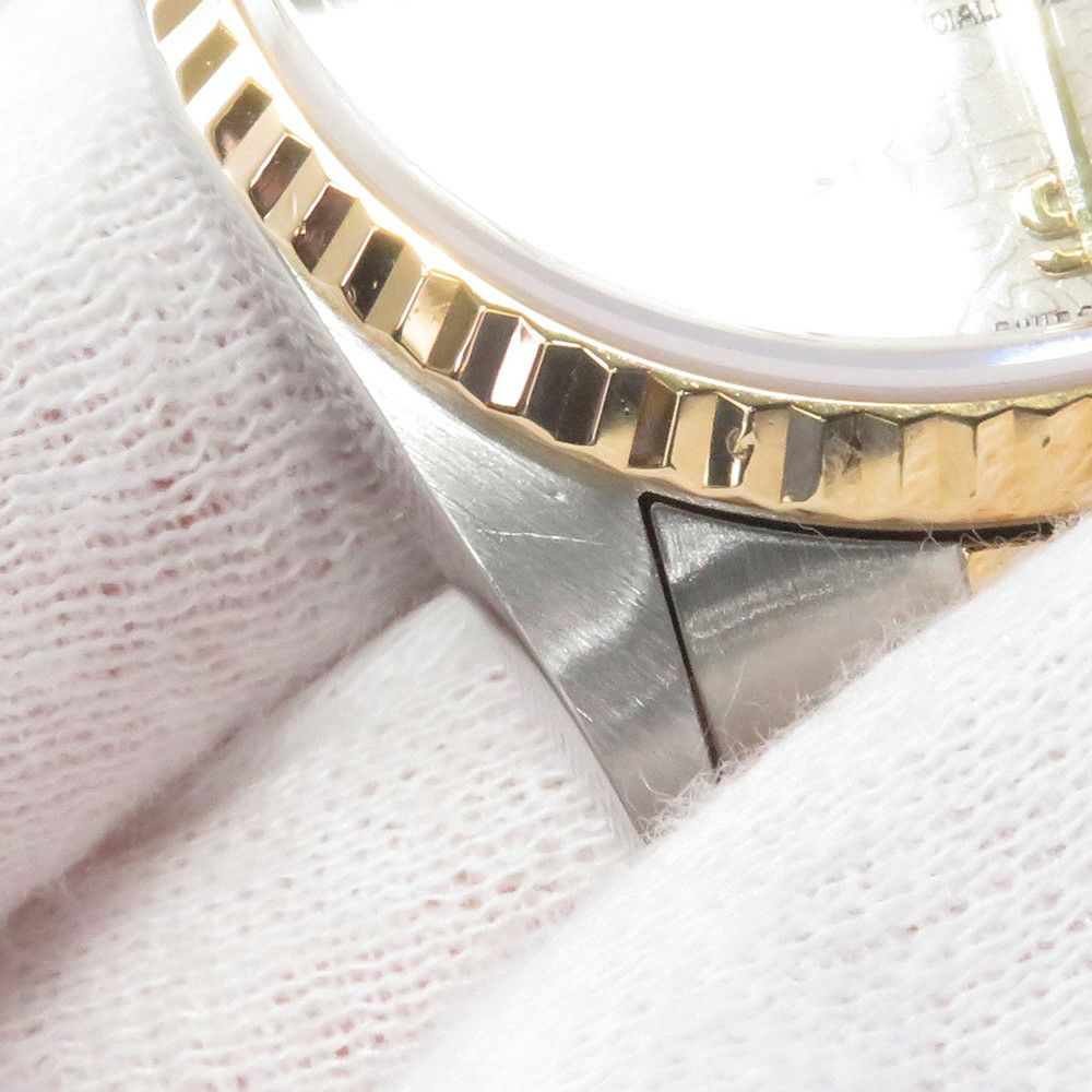 ロレックス デイトジャスト K番 SS/K18YG 116233 ROLEX 腕時計 アイボリーコンピュータ文字盤