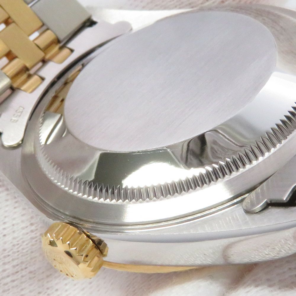 ロレックス デイトジャスト K番 SS/K18YG 116233 ROLEX 腕時計 アイボリーコンピュータ文字盤