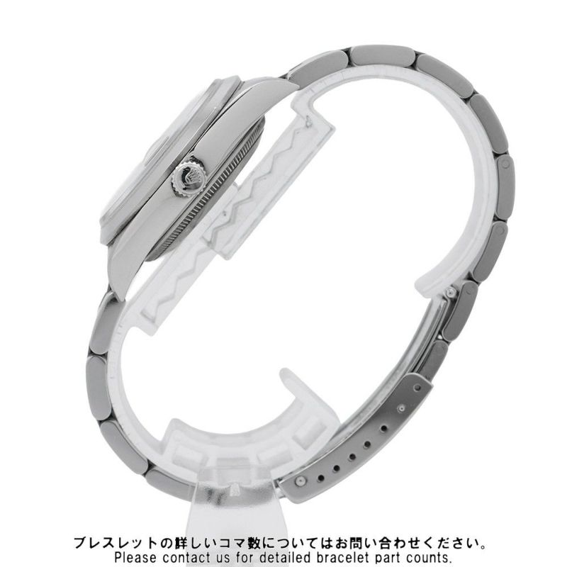 ロレックス オイスターパーペチュアル デイト T番 115200 ROLEX 腕時計 黒文字盤