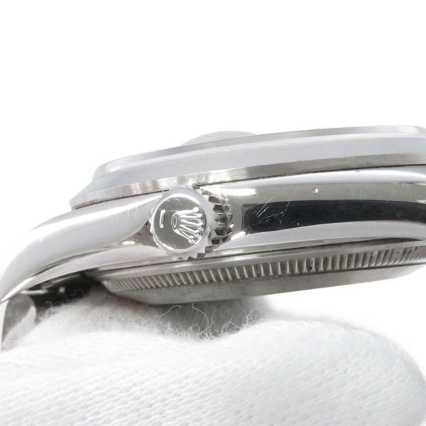 ロレックス オイスターパーペチュアル デイト T番 115200 ROLEX 腕時計 黒文字盤