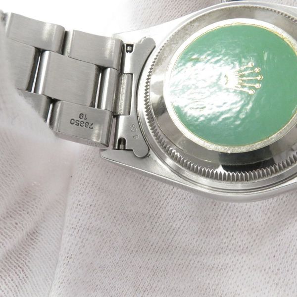 ロレックス オイスターパーペチュアル デイト T番 115200 ROLEX 腕時計 黒文字盤