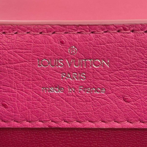 ルイヴィトン ハンドバッグ オーストリッチ カプシーヌ ミニ N99989 LOUIS VUITTON バッグ