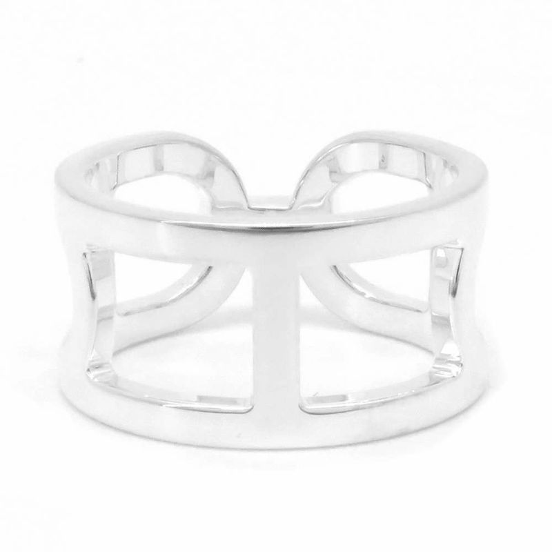 エルメス リング エヴァー シェーヌダンクルMM SV925シルバー リングサイズ56 HERMES ジュエリー