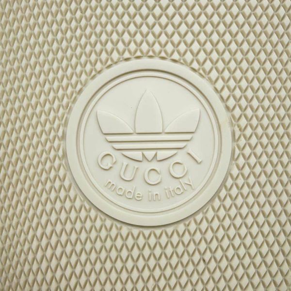 グッチ サンダル アディダスコラボ プラットフォーム シルク レディースサイズ37 1/2 702294 GUCCI adidas 靴