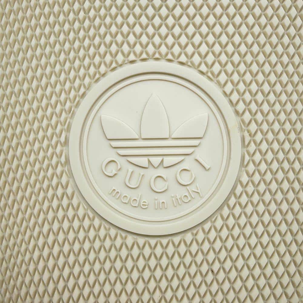 グッチ サンダル アディダスコラボ プラットフォーム シルク レディースサイズ37 1/2 702294 GUCCI adidas 靴