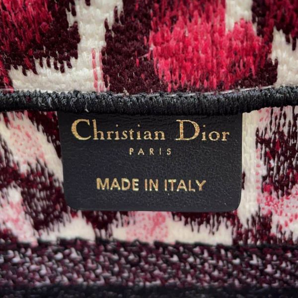 クリスチャン・ディオール トートバッグ ブックトート レオパード キャンバス スモール Christian Dior バッグ