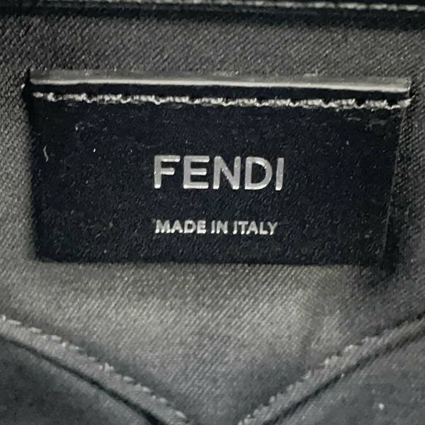 フェンディ ハンドバッグ ズッカ キャンバス 7VA552 FENDI 2wayショルダーバッグ 黒