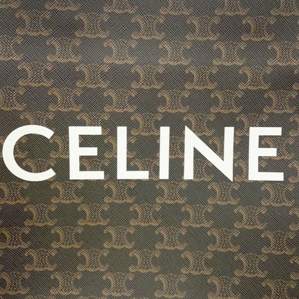 セリーヌ トートバッグ バーティカル カバ スモール レザー CELINE 2wayショルダーバッグ ブラウン