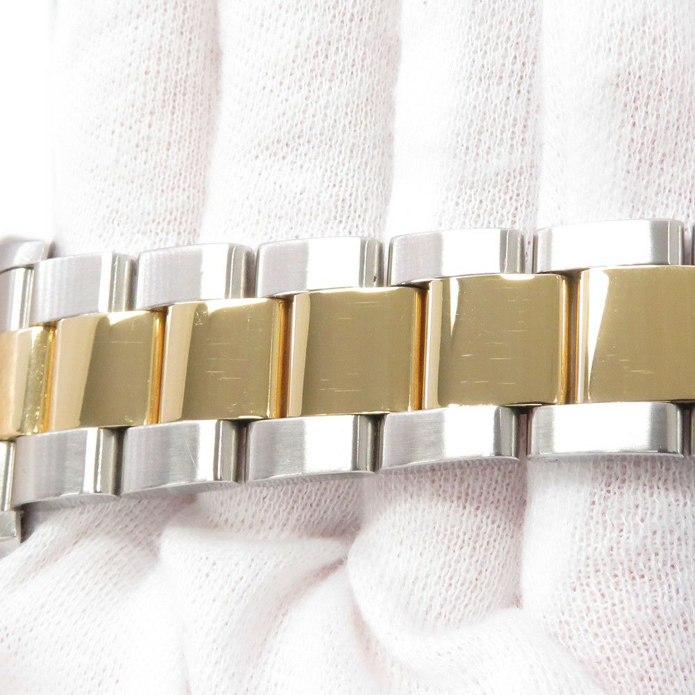 ロレックス GMTマスター2 D番 SS/K18YG 16713 ROLEX 腕時計 ブラウン文字盤