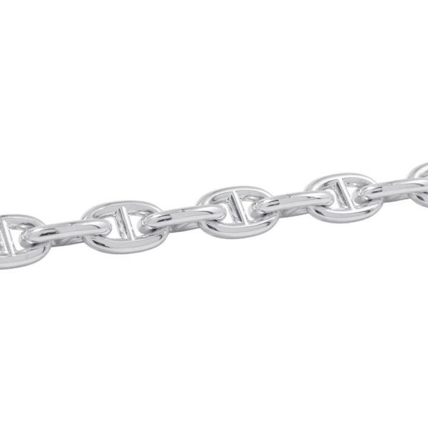 エルメス ブレスレット シェーヌダンクルMM 17コマ SV925シルバー HERMES ジュエリー