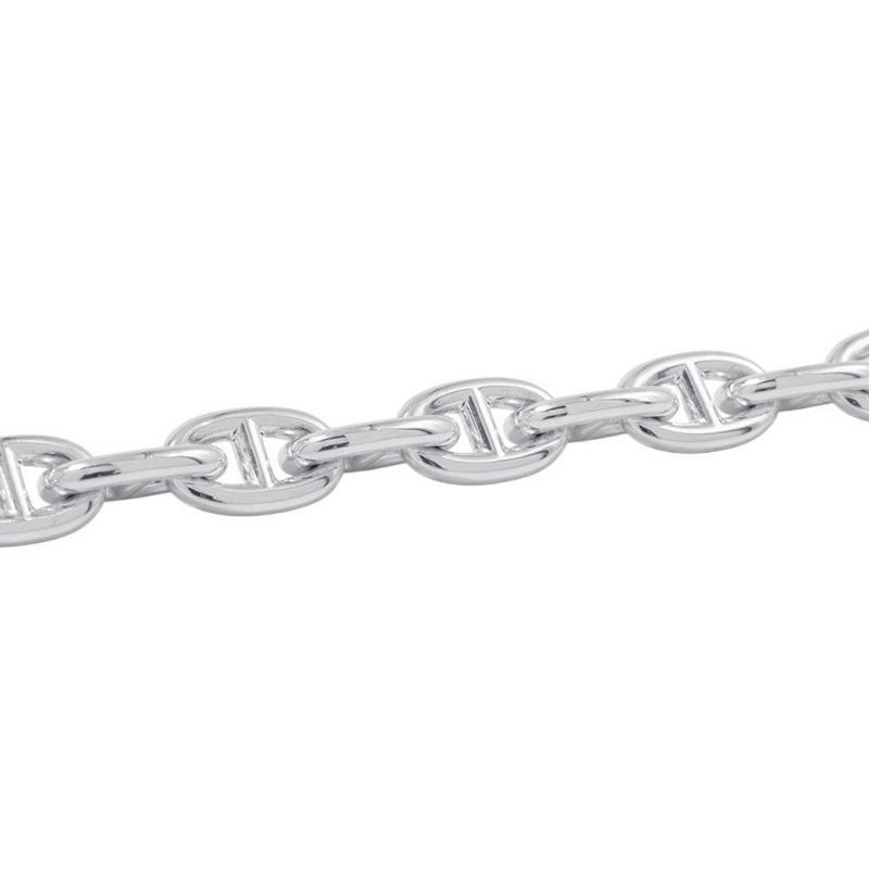 エルメス ブレスレット シェーヌダンクルMM 17コマ SV925シルバー HERMES ジュエリー