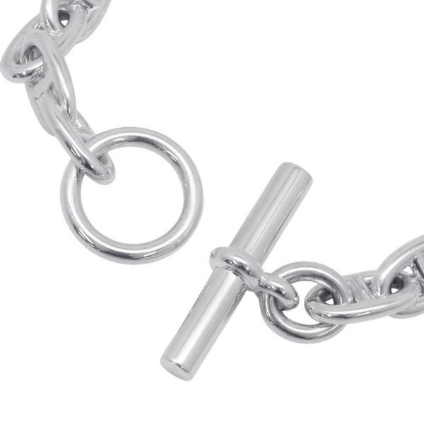 エルメス ブレスレット シェーヌダンクルMM 17コマ SV925シルバー HERMES ジュエリー