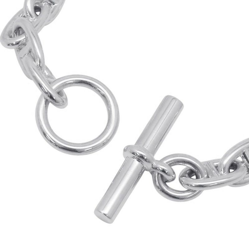 エルメス ブレスレット シェーヌダンクルMM 17コマ SV925シルバー HERMES ジュエリー