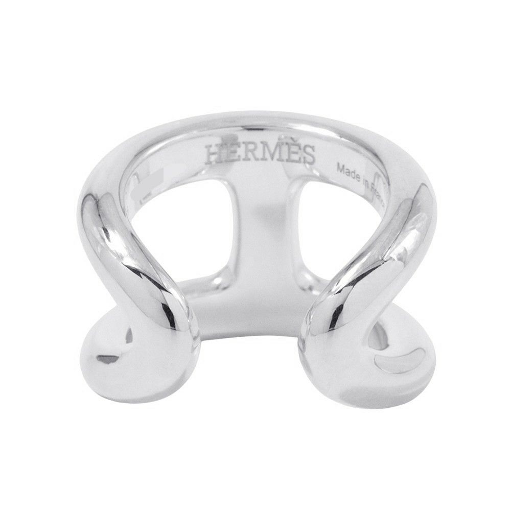 エルメス リング オスモズGM Osmose SV925シルバー リングサイズ53 HERMES ジュエリー 指輪
