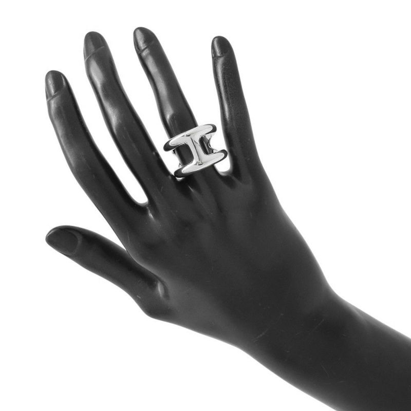 エルメス リング オスモズGM Osmose SV925シルバー リングサイズ53 HERMES ジュエリー 指輪