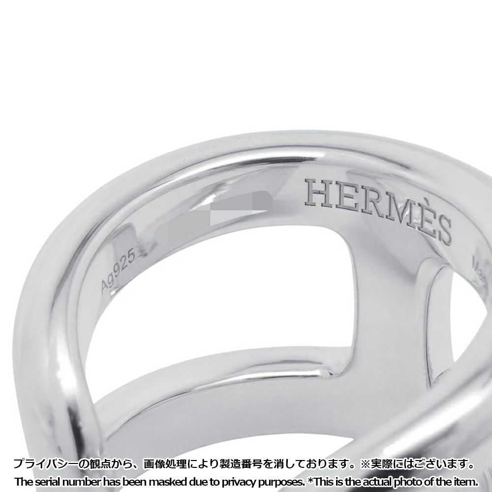 エルメス リング オスモズGM Osmose SV925シルバー リングサイズ53 HERMES ジュエリー 指輪