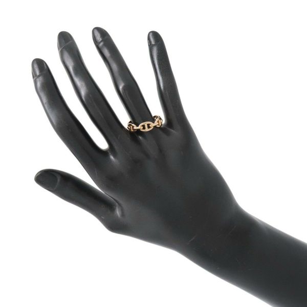 エルメス リング シェーヌダンクル アンシェネPM Enchainee K18PGピンクゴールド リングサイズ55 HERMES ジュエリー