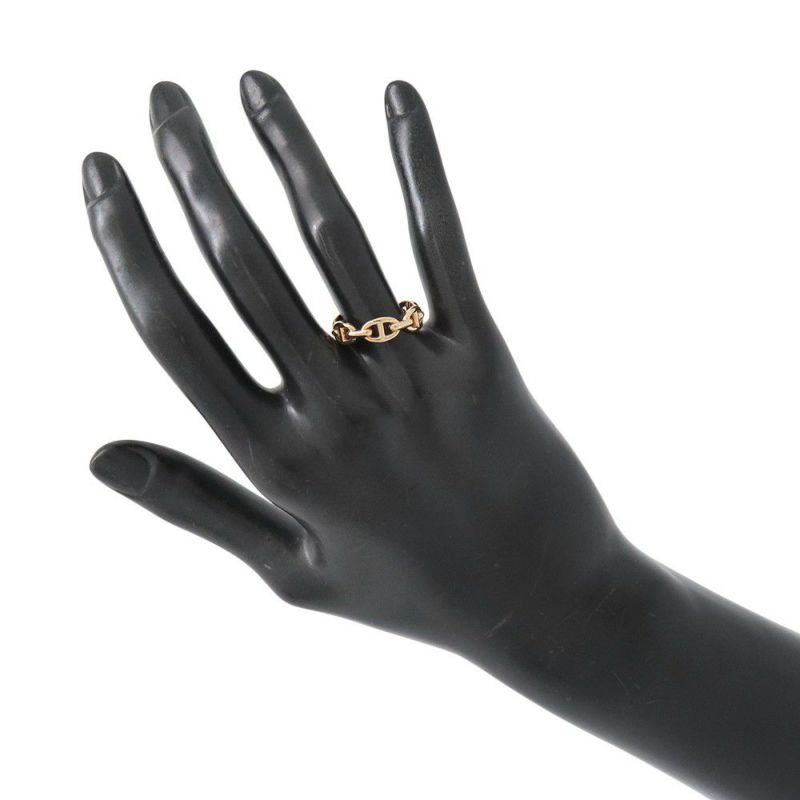 エルメス リング シェーヌダンクル アンシェネPM Enchainee K18PGピンクゴールド リングサイズ55 HERMES ジュエリー